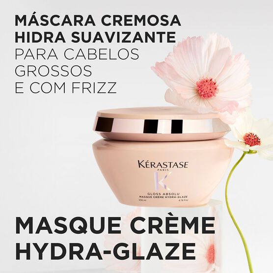 Máscara Capilar Kérastase Gloss Absolu Masque Crème Hydra-Glaze